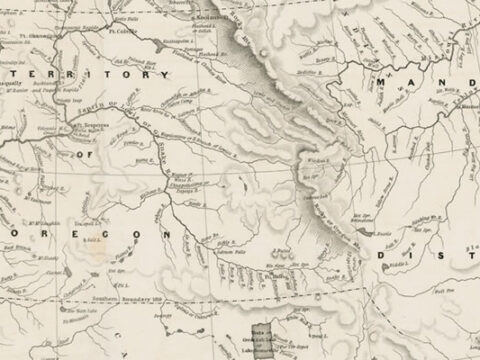 Map from 1838