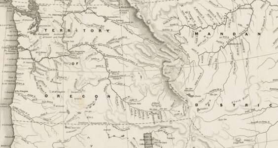 Map from 1838