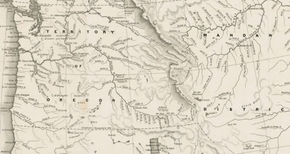 Map from 1838