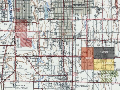 Jacob Meeker Donation Land Claim, Swamp Place