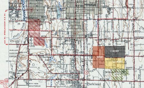 Jacob Meeker Donation Land Claim, Swamp Place