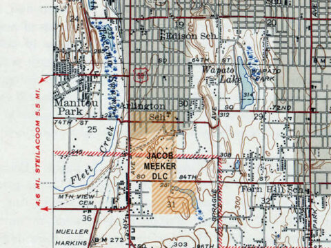 Jacob Meeker Donation Land Claim