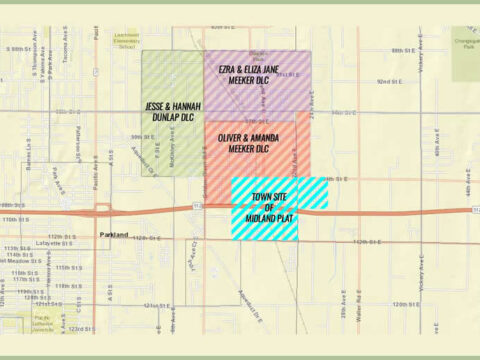 Midland Plat and Donation Land Claims